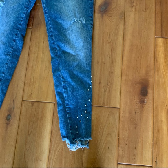 ZARA BASIC DENIM ankle jeans size 10 X 25 - Picture 2 of 5